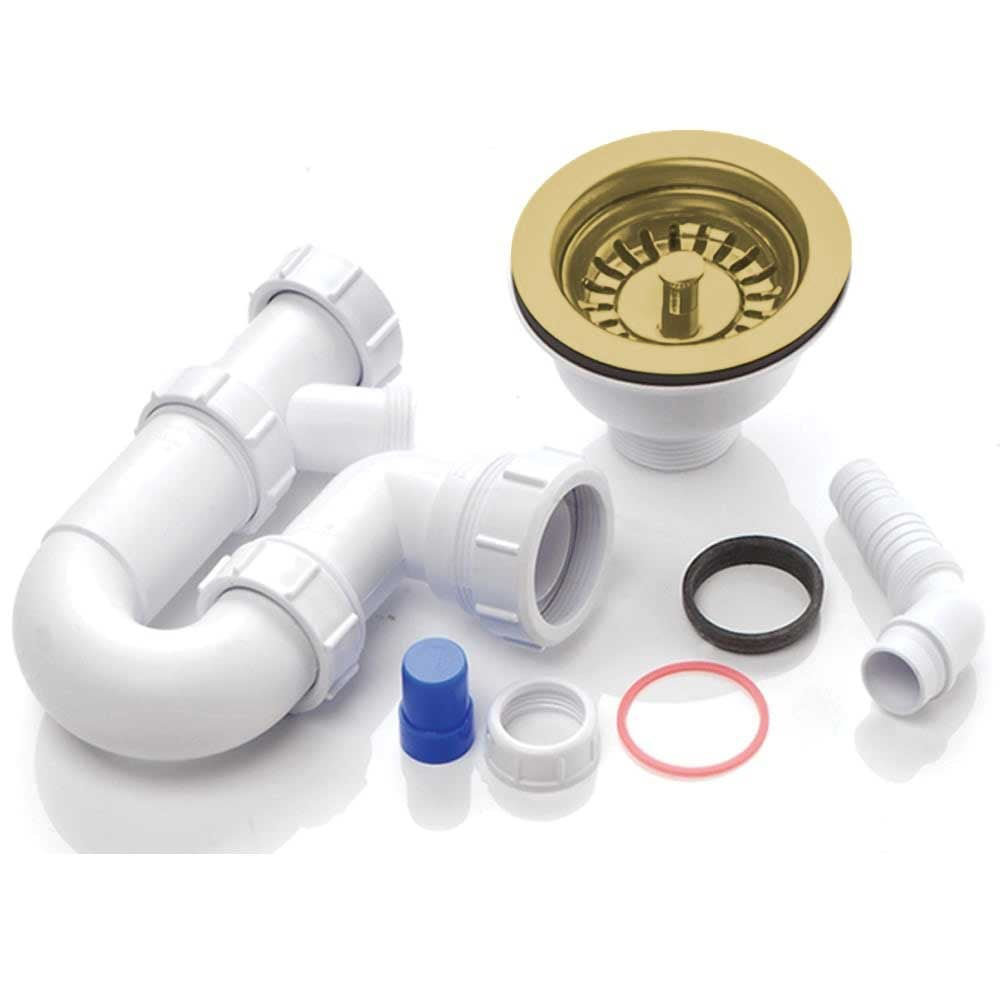 RAK Rangemaster 1.0 Bowl Waste & Plumbing Kit No Overflow 7DCA18F3592D45CC8B8618141D6B863B
