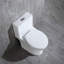 Toilette compacte compacte d'une pièce 1,28 GPF (siège inclus)