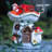Enchanted Red & White Polyresin Mushroom Solar Light