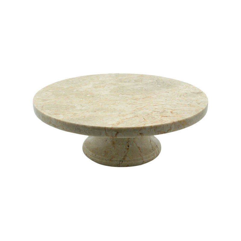 Gasol Stoneware Cake Stand, Champagne
