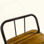 Tabouret industriel en bois et en métal