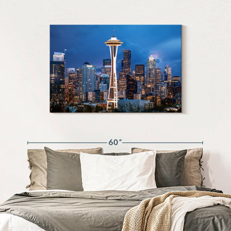 Kavia Space Needle, Seattle, H 30 po x l 45 po