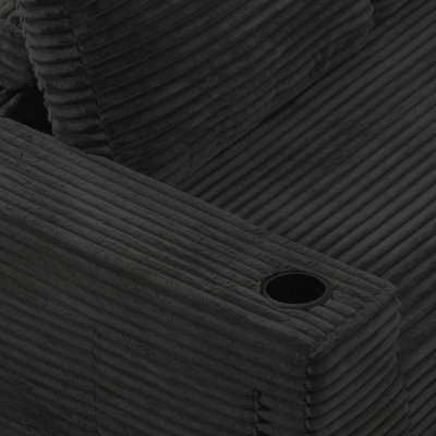 Canapé modulaire moderne avec assise profonde pour salon et chambre à coucher, aucun assemblage requis