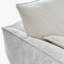 Coussin de canapé modulaire en velours blanc-1753275953