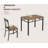 Dining Table Set For 4