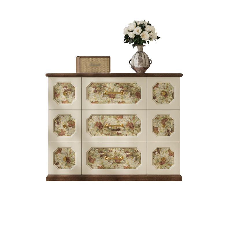 Commode décorative française rétro