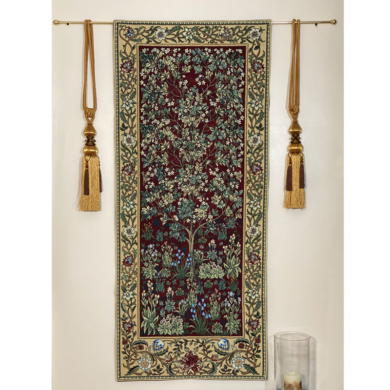 Wall Hanging, Beige/Red/Green