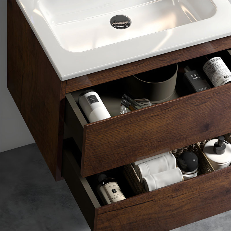 Ensemble de meuble-lavabo 2 tiroirs Modern