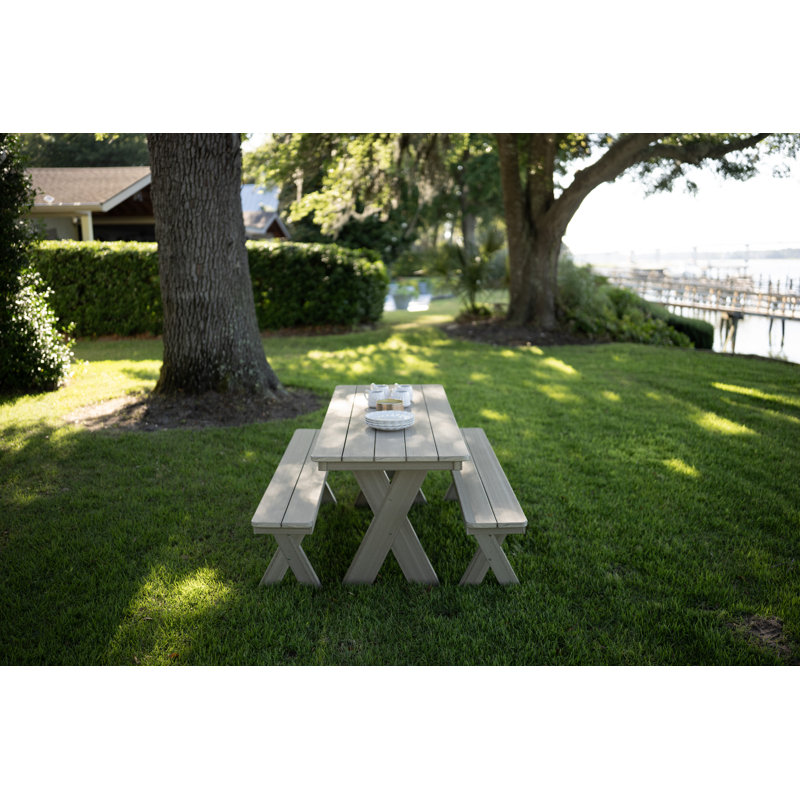 Willow Dining Bench, Mango Orange