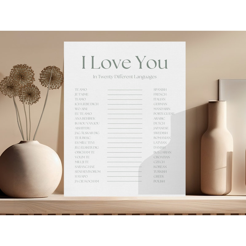 Dionne Wrapped Canvas Print Set, 20x24