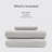 3 PCS All Season Sheet Set Grey