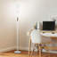 Lampes sur pied cylindriques 64,17 "RVBIC avec abat-jour en verre avec renfort en fil métallique et télécommande-118033350