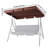 Yescom Swing Canopy Cover Replacement UV 30+ Water Resistance Outdoor Garden-65029457-65029460
