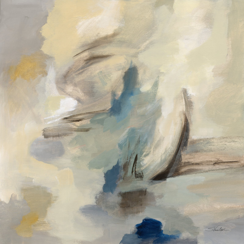 Voile du matin, H 30 po x l 30 po, Imprimé à cadre doré, Non
