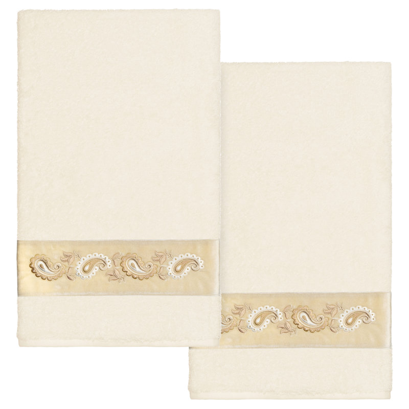 Midweight Bath Towel, Cream