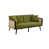 Velours vert olive est en rupture de stock