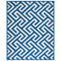 Blue/Ivory