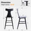 Tabouret Mid Mid Century-1656628133