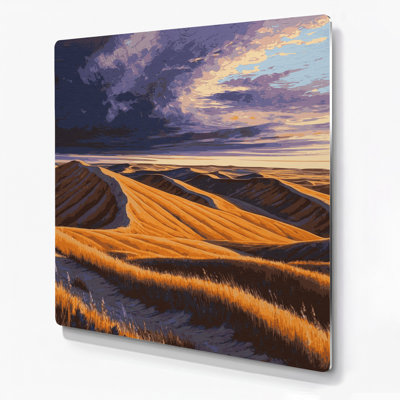 USA State Nebraska Black Metal Wall Art