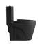 Toilette une pièce, chasse tornade, double chasse, cuvette allongée avec siège à fermeture douce, hauteur confort 17 po ADA, noir mat-123166004