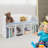 Bookshelf With Reading Nook, Storage Bench With Book Rack