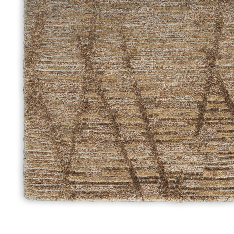 Nourison Tietsia Saddle Modern Indoor Rug, Rectangle 2' x 3', Saddle