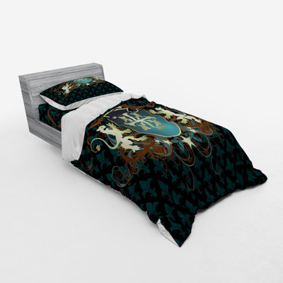 Medieval Eclectic Polyester Duvet Cover