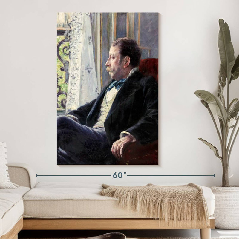 Portrait d'un homme 1880, H 51 po x l 34 po