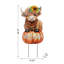 29.75"H Fall Metal Highland Cow Yard Stake Or Wall Décor Or (KD, Two Function)
