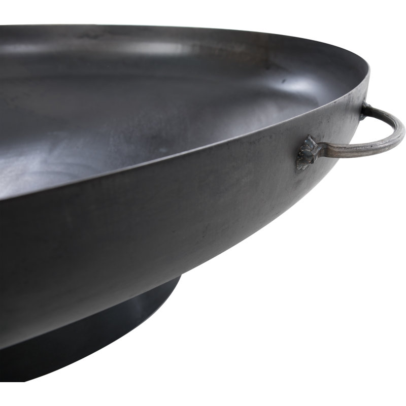 Oulu Round Steel Wood Burning Fire Pit