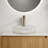 Elegant Crystal Glass Basin Versatile Style For Modern Bathrooms Transparent Design