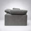 Upholstered 45 " Linen Sectional