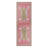 Alinda Apex Animal Print Machine Washable Leopard / Merlot Indoor Area Rug With Non-Slip Backing-963233777-967264808