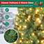 Arbre de Noël vert avec lumières-1575742210