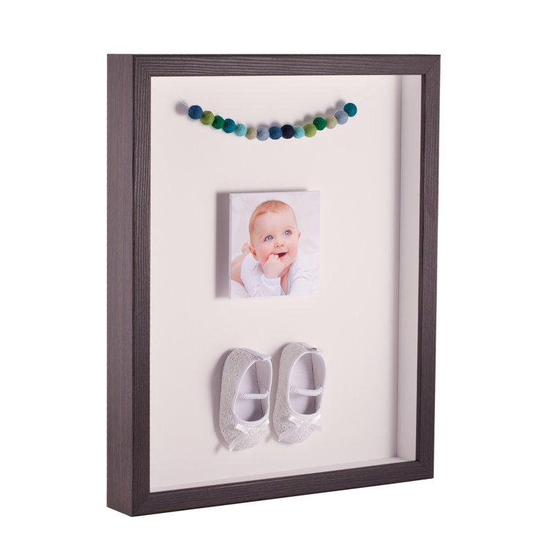Wood Matte Shadow Box Picture Frame, Ivory