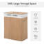 HOMCOM Laundry Basket 100L Collapsible Laundry Hamper-118434834-67202383