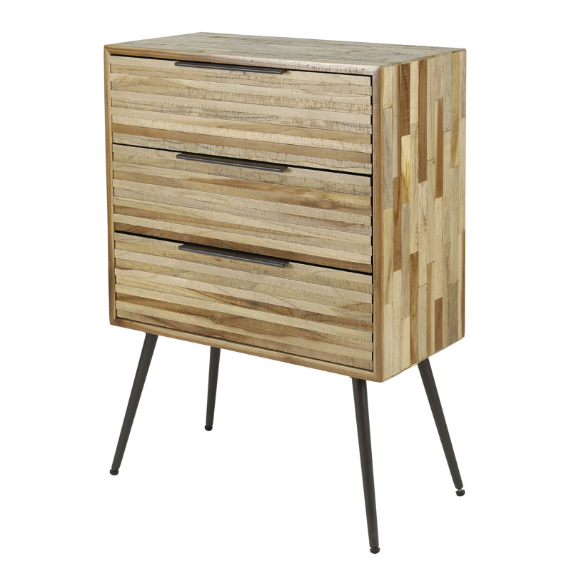 Steel 3 - Drawer Standard Accent Chest