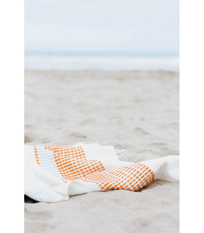 Camden Cotton Bath Towel, Orange