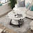 Jahaira Round Coffee Table with 2-Tier Storage Shelves-1628579871