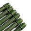  Ensemble de secours pour piquets de jardin - Connecteurs de tube, embouts de piquets et capuchons pour piquets de 7/16 po