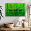 Porte en fer Lilie Green-111839895