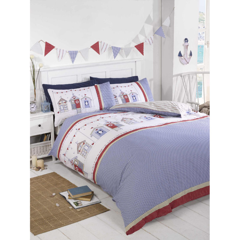 Lyndon Cotton Blend, Polyester Duvet Cover with Pillowcases Included, King Duvet Cover + 2 Standard Pillowcases