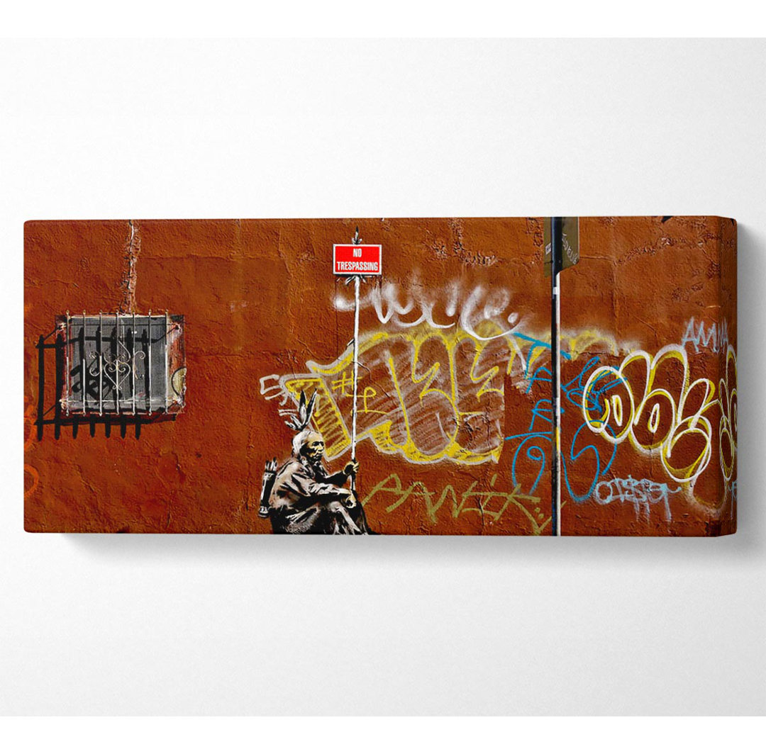 No Trespassing - Kunstdrucke auf Leinwand - Wrapped Canvas