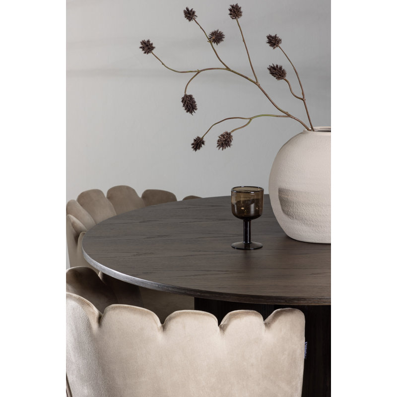 Sagamore 4 - Person Dining Set, Brown