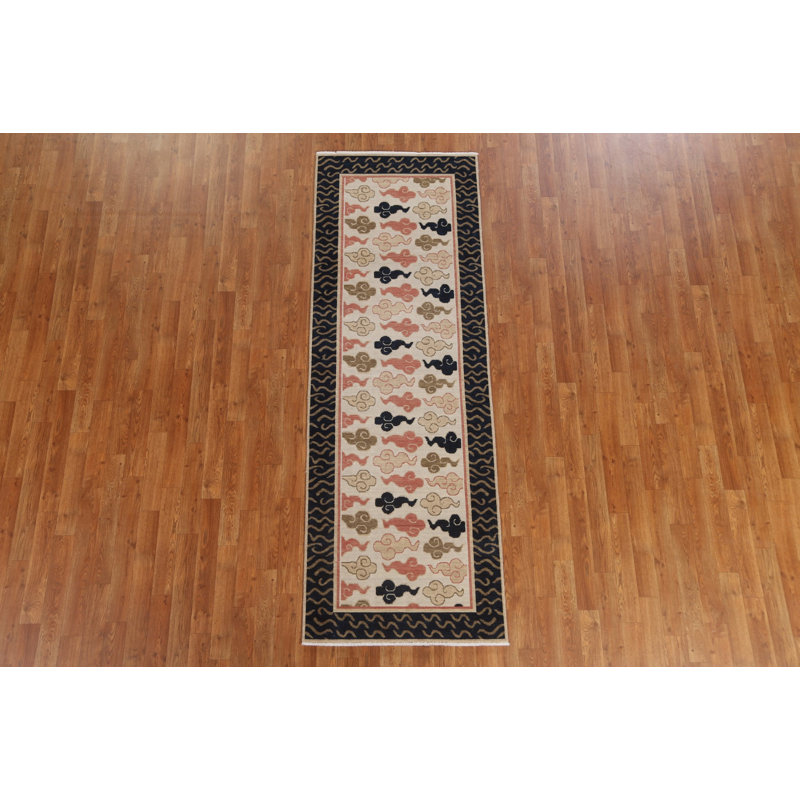 Tapis de couloir turc Art Deco