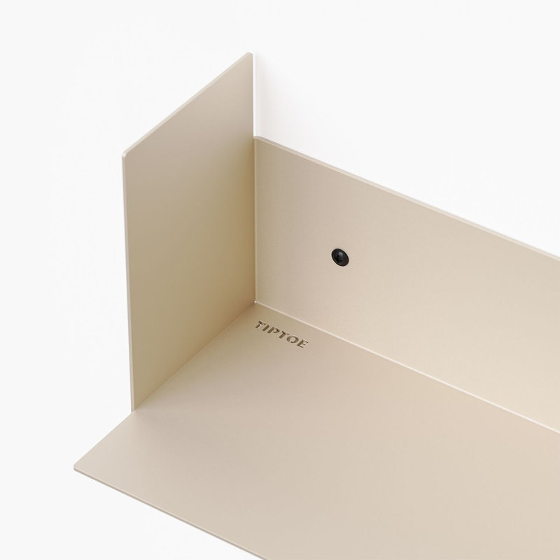 PLI Wall Shelf, 23.62"W, Cream White