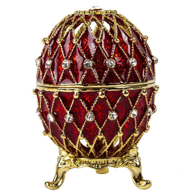 Boîte à bijoux ajourée en maille Imperial
