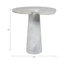Table d'appoint ronde en pierre Kramer