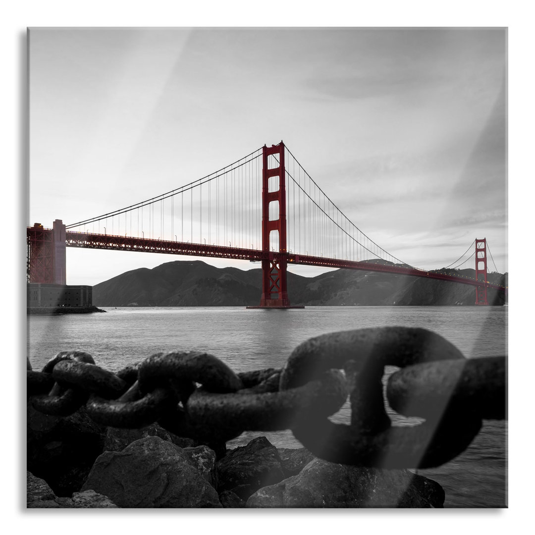 Glasbild Golden Gate Bridge