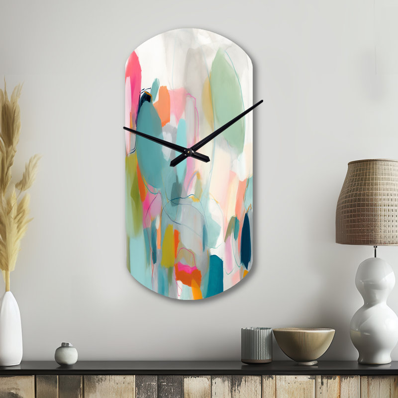 Horloge murale cylindrique moderne Tufino, Grand
